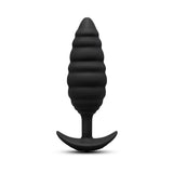b-Vibe Twist Texture Plug Black