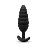 b-Vibe Twist Texture Plug Black