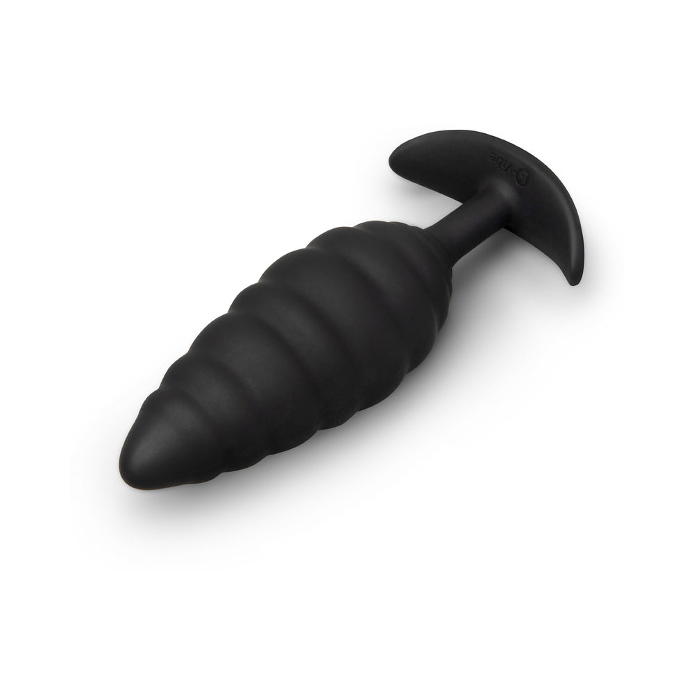 b-Vibe Twist Texture Plug Black