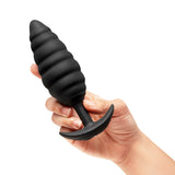 b-Vibe Twist Texture Plug Black