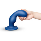 b-Vibe Milk 8.5 in. Curved Anal Trainer with Tapered Tip and Suction Cup