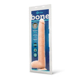 b-Vibe Bone 17 in. Deep-Insert Dildo with Realistic Balls and Suction Cup