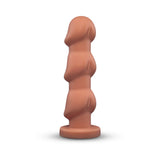 b-Vibe Headz 10.5 in. Multi-Bulb Dildo with Flared Base