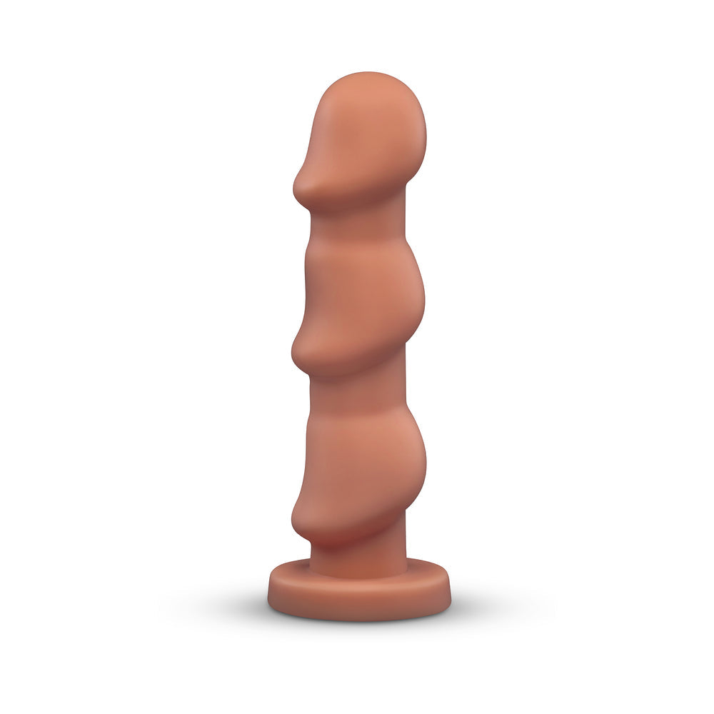 b-Vibe Headz 10.5 in. Multi-Bulb Dildo with Flared Base
