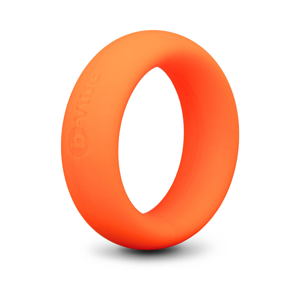 b-Vibe Snug Ring 40mm Snug Fit Silicone C-Ring Orange