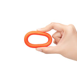 b-Vibe Snug Ring 40mm Snug Fit Silicone C-Ring Orange