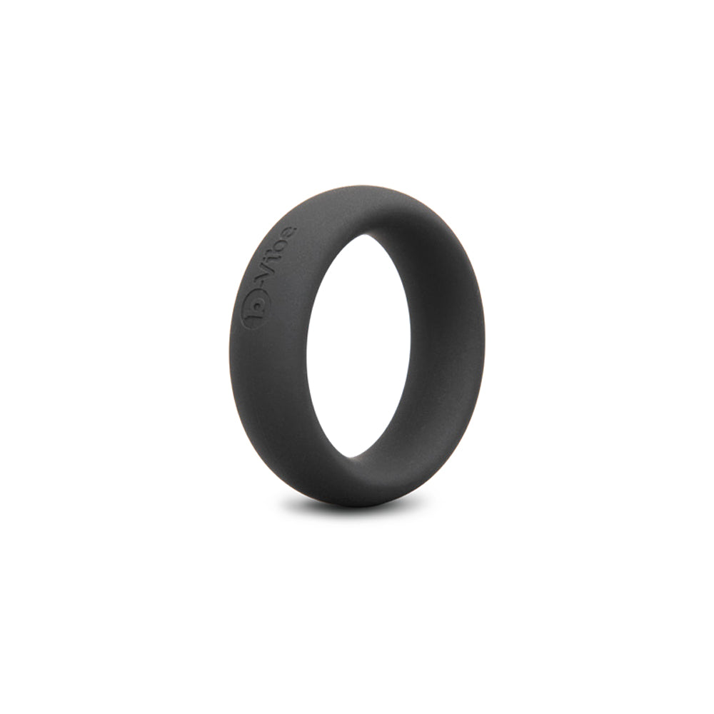 b-Vibe Snug Ring 45mm Snug Fit Silicone C-Ring Black