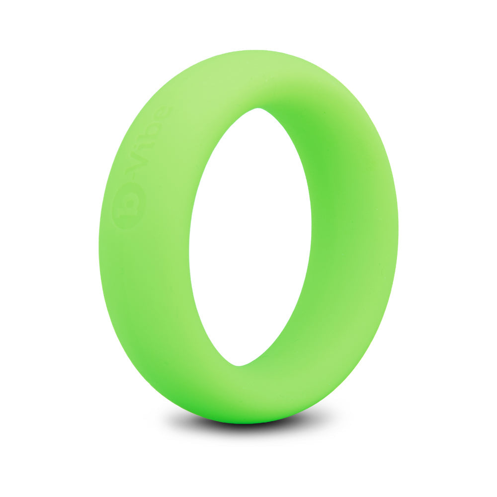 b-Vibe Snug Ring 45mm Snug Fit Silicone C-Ring Green