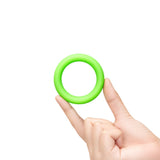 b-Vibe Snug Ring 45mm Snug Fit Silicone C-Ring Green