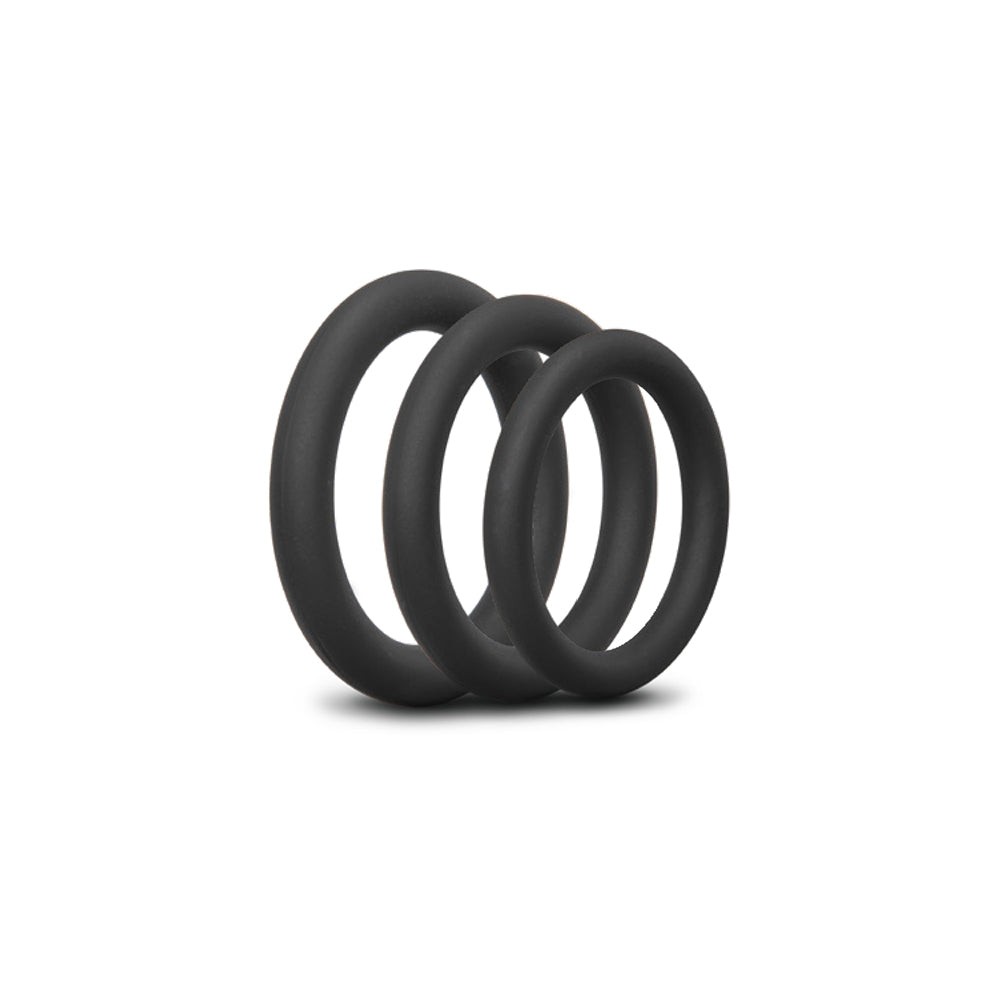 b-Vibe Snug Ring Lite 3-Pack Snug Fit Silicone C-Ring