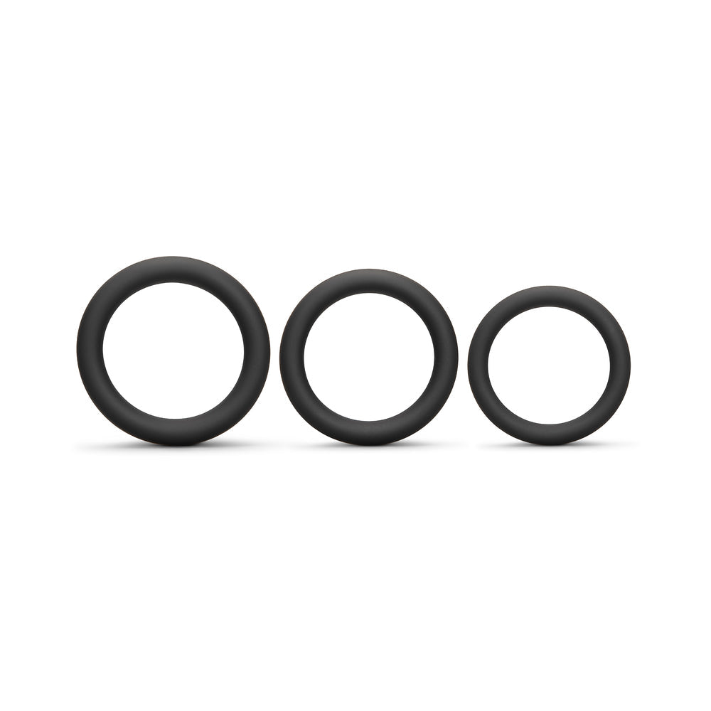 b-Vibe Snug Ring Lite 3-Pack Snug Fit Silicone C-Ring