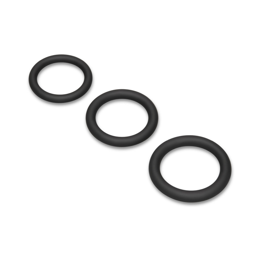 b-Vibe Snug Ring Lite 3-Pack Snug Fit Silicone C-Ring