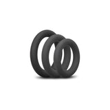 b-Vibe Snug Ring Swole 3-Pack Snug Fit Thick Silicone C-Ring