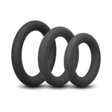 b-Vibe Snug Ring Swole 3-Pack Snug Fit Thick Silicone C-Ring