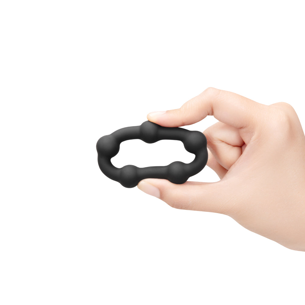 b-Vibe Snug Ring Orbit Nubby Snug Fit Silicone C-Ring