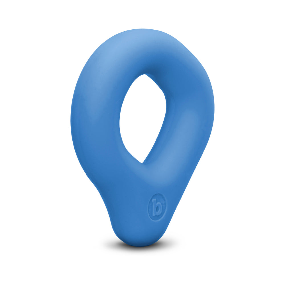 b-Vibe Flex Ring Drip Silicone C-Ring Blue