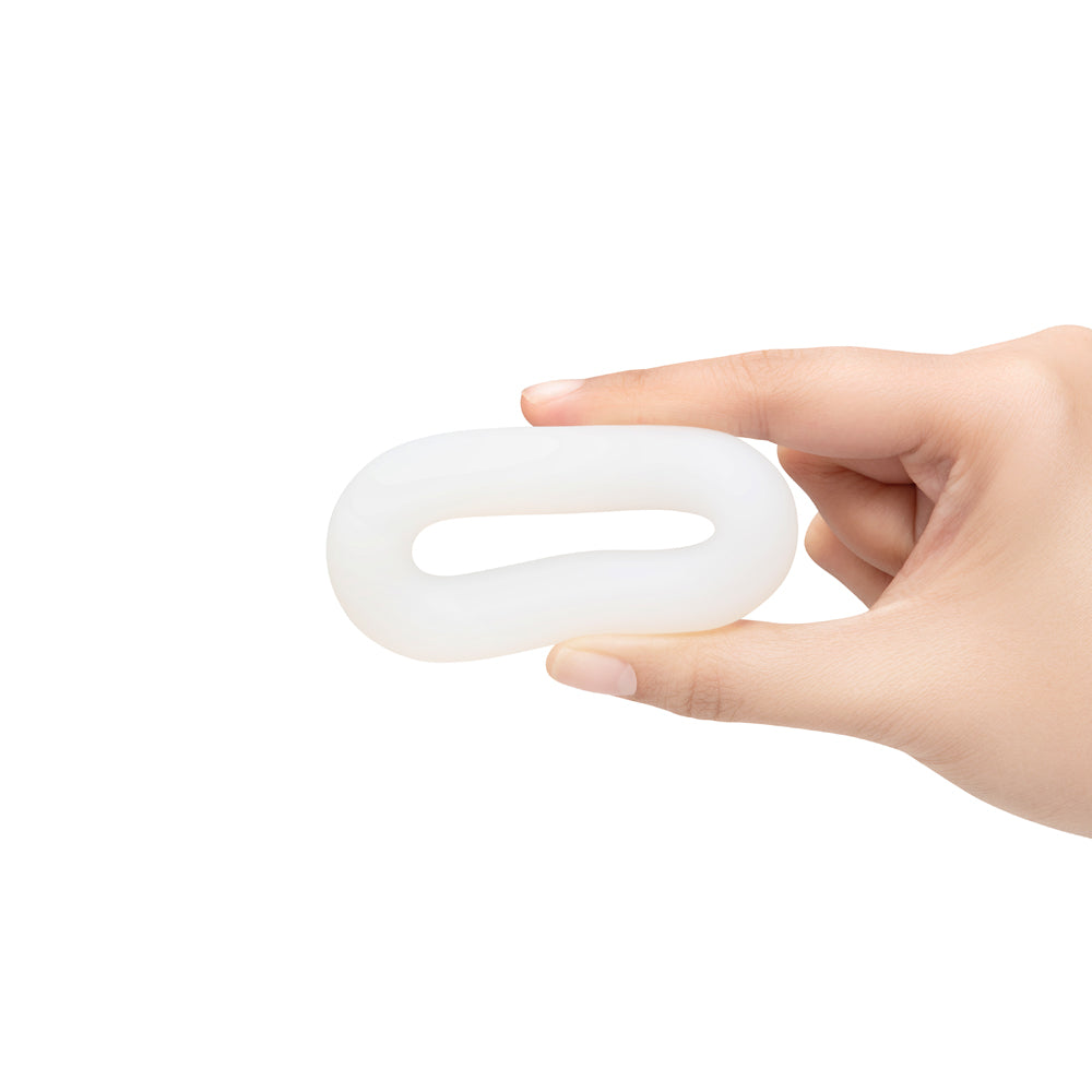 b-Vibe Flex Ring Loop Silicone C-Ring Clear