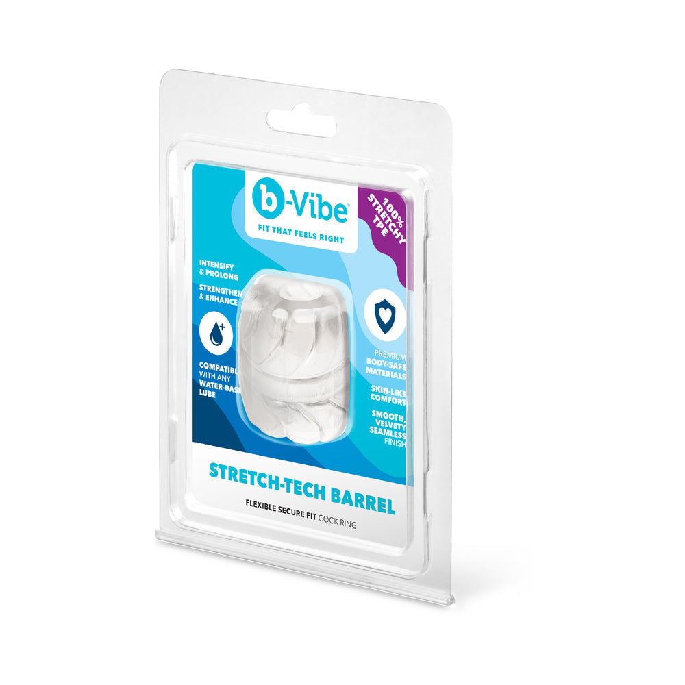 b-Vibe Stretch-Tech Barrel Ultra Stretchy C-Ring