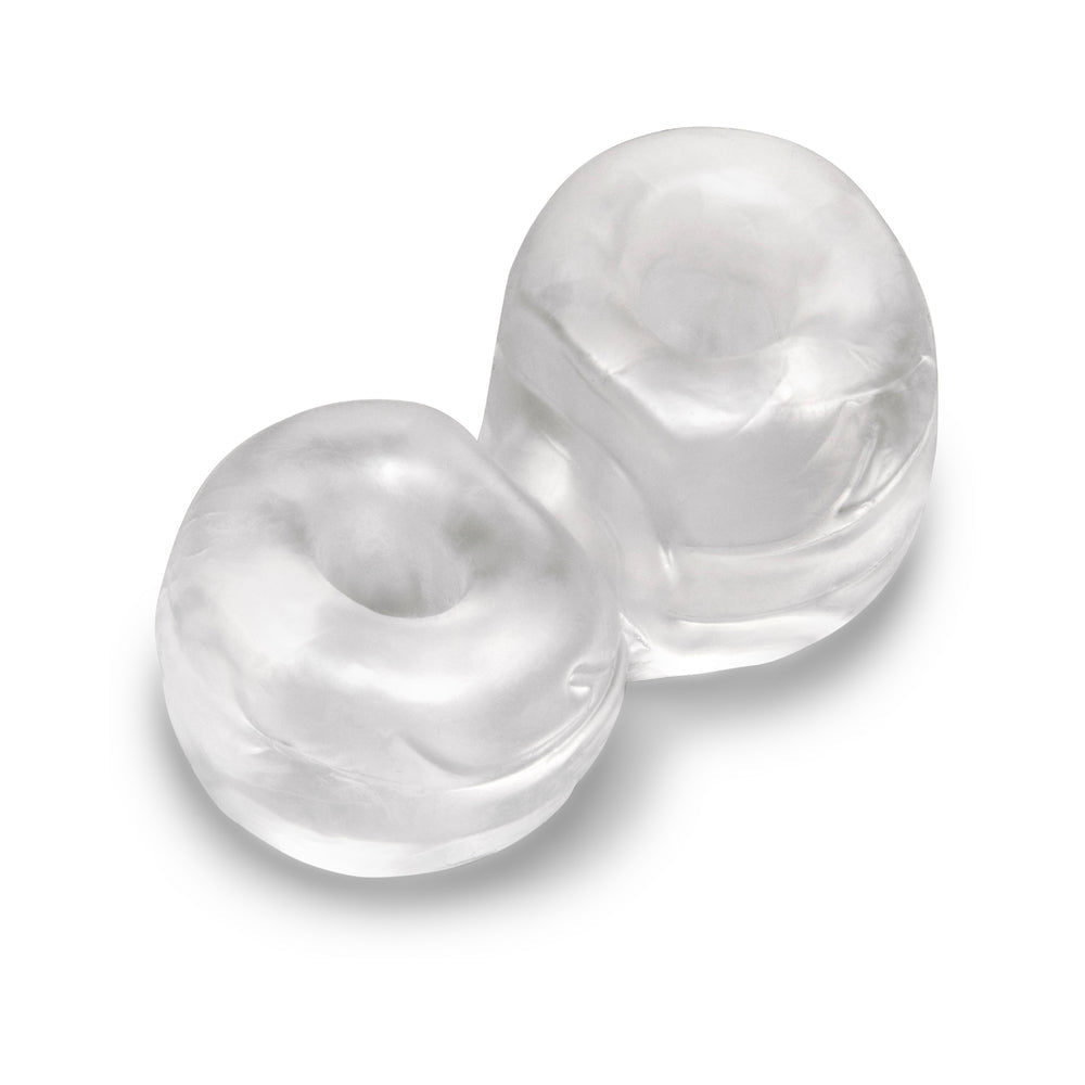 b-Vibe Strech-Tech Double Barrel Ultra Stretchy C-Ring & Ball Stretcher