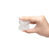 b-Vibe Strech-Tech Double Barrel Ultra Stretchy C-Ring & Ball Stretcher