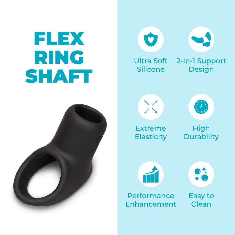 b-Vibe Flex Ring Shaft Silicone C-Ring & Ball Stretcher