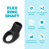 b-Vibe Flex Ring Shaft Silicone C-Ring & Ball Stretcher
