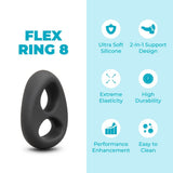 b-Vibe Flex Ring Eight Silicone C-Ring
