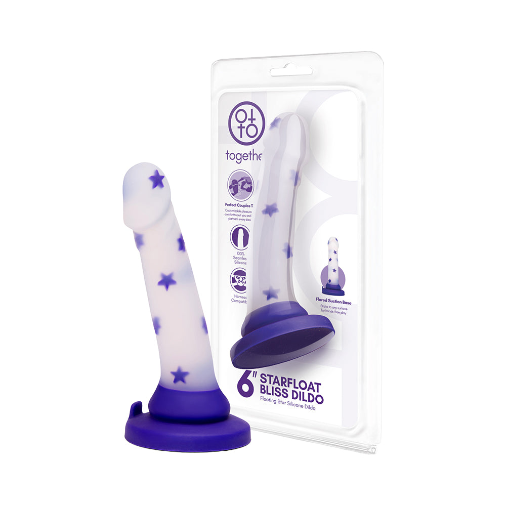 Together Toy 6 in. Starfloat Bliss Dildo