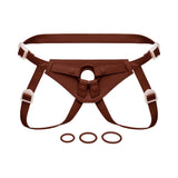 Together Tones NudeFit FlexCurv Strap-On Harness Dark