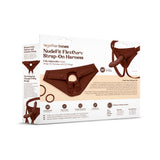 Together Tones NudeFit FlexCurv Strap-On Harness Dark