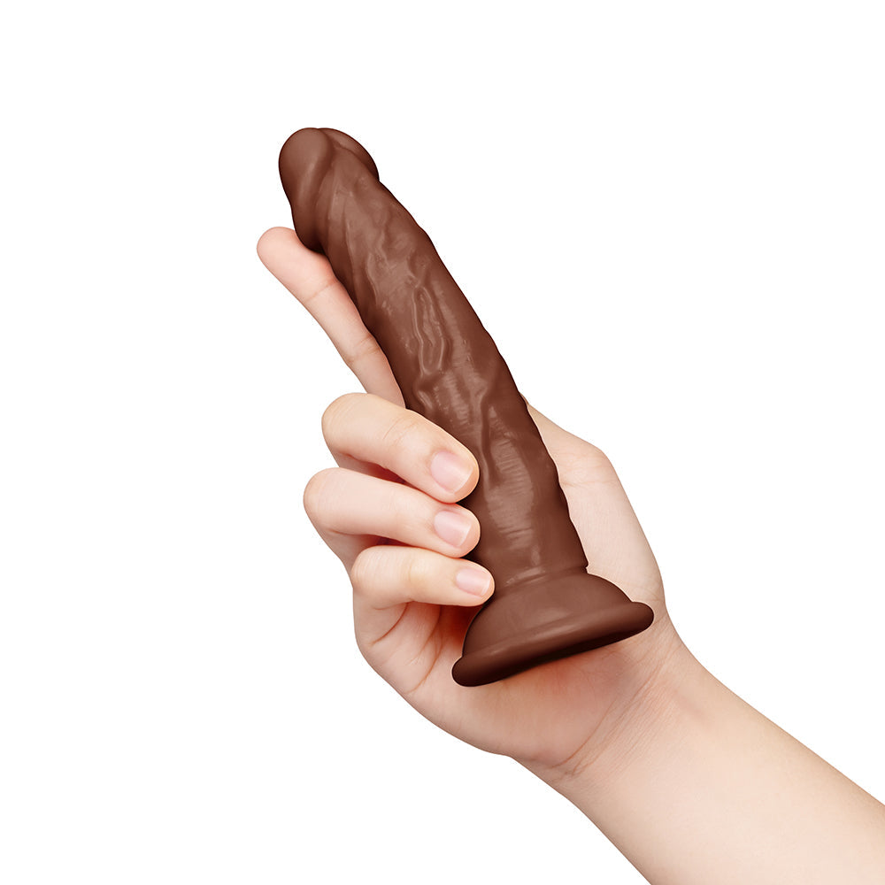 Together Toy 6.75 in. Realistic Dildo Dark