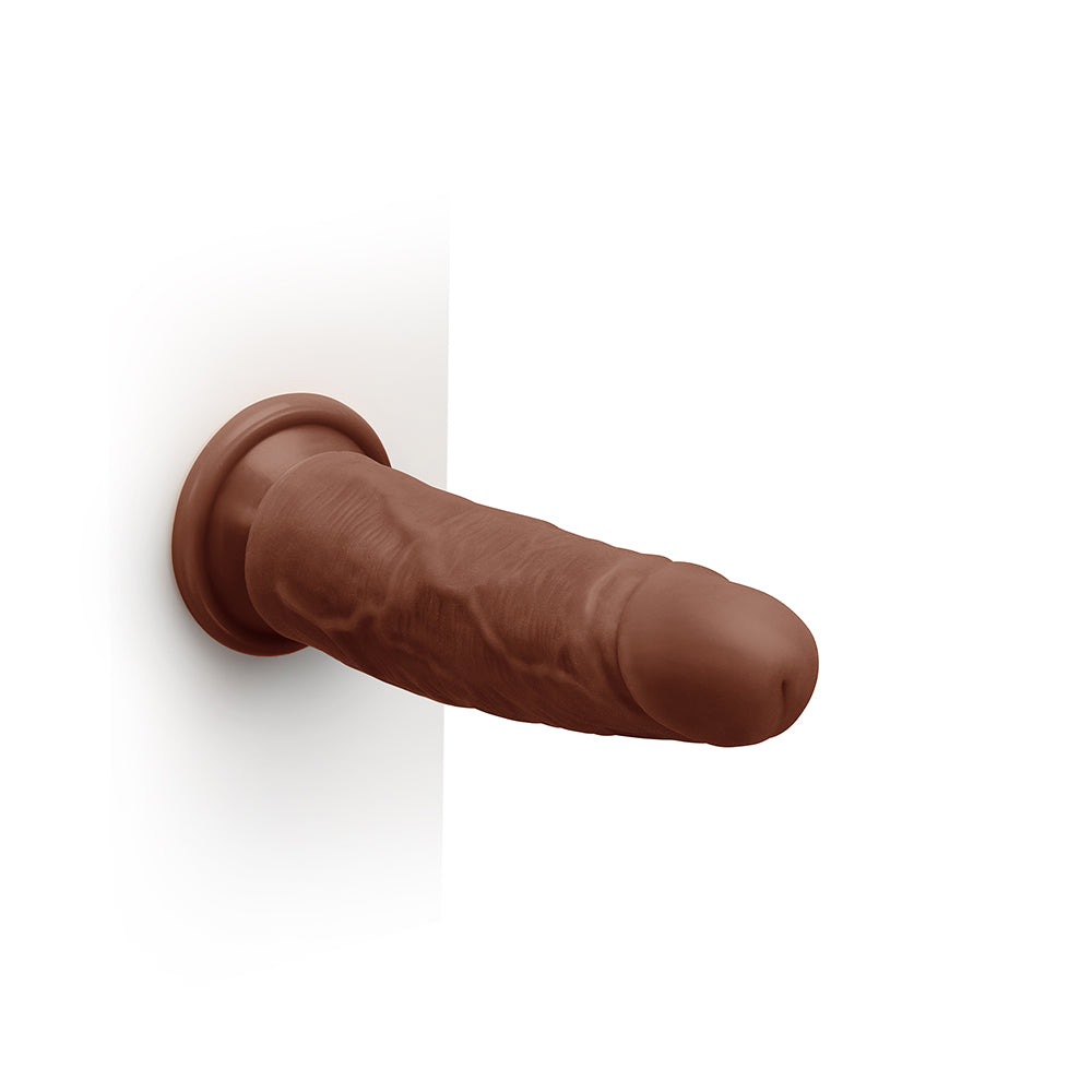 Together Tones 7.75 in. Realistic Dildo Dark