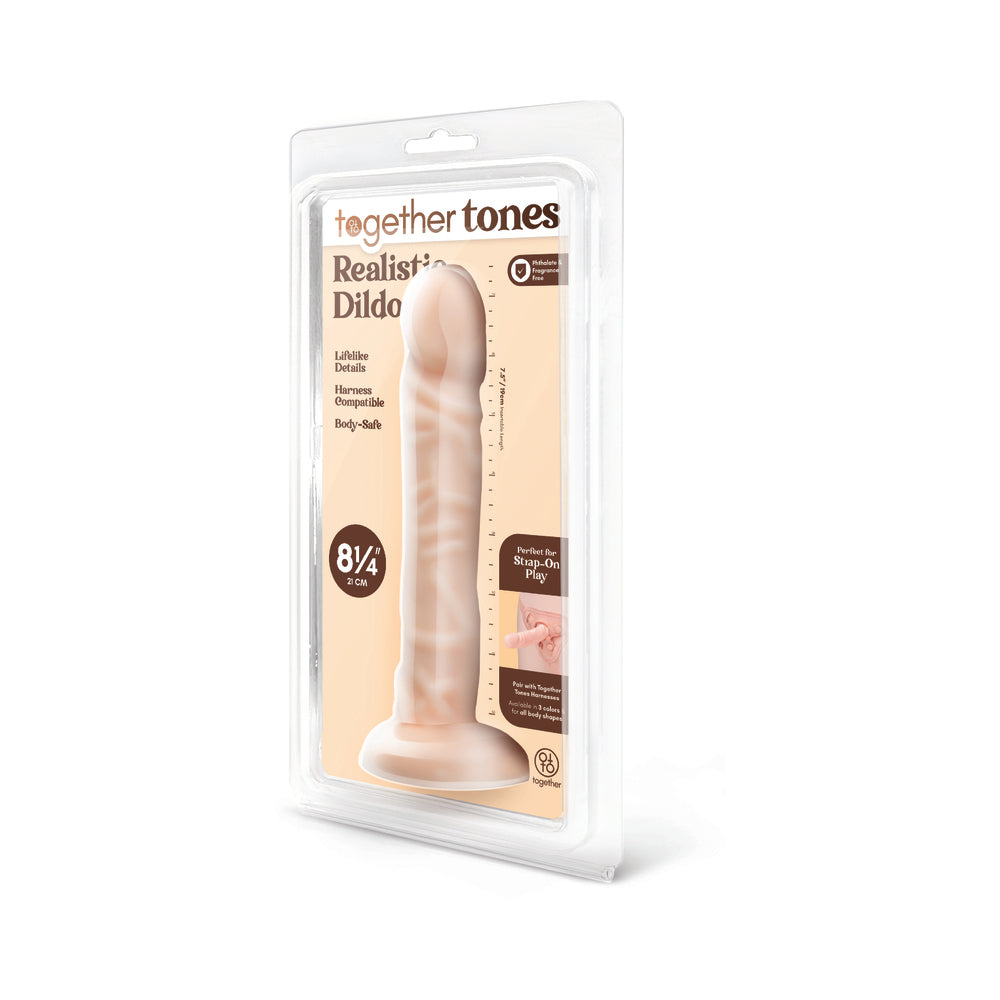 Together Tones 8.25 in. Realistic Dildo Light