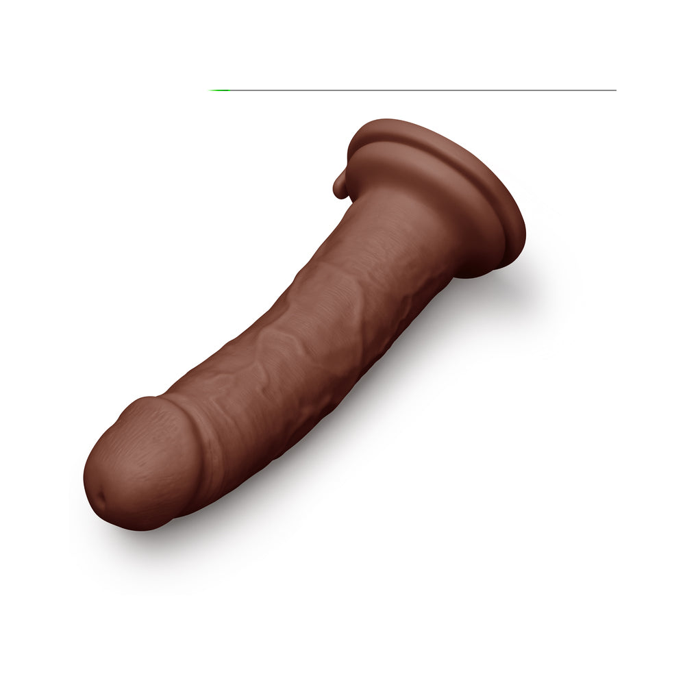 Together Tones 8.5 in. Realistic Dildo Dark