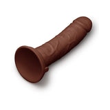 Together Tones 8.5 in. Realistic Dildo Dark