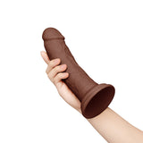 Together Tones 8.5 in. Realistic Dildo Dark