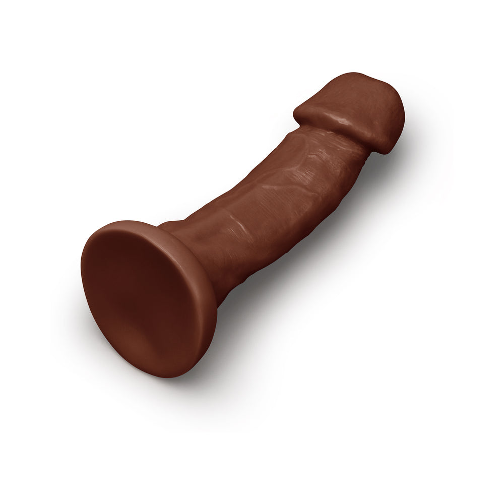 Together Tones 9 in. Realistic Dildo Dark