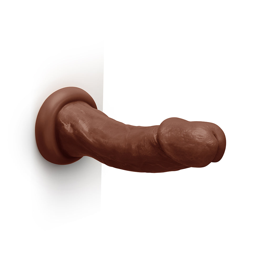Together Tones 9 in. Realistic Dildo Dark