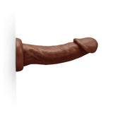Together Tones 9 in. Realistic Dildo Dark