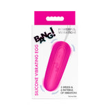 BANG! Silicone Vibrating Egg Pink