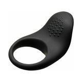 BANG! Vibrating Silicone Cock Ring Black