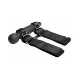 Master Series Thunderstick Thigh Strap Vibrating Wand with Harness