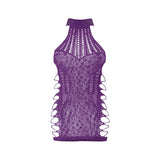 Magic Silk Seamless Dress Violet O/S