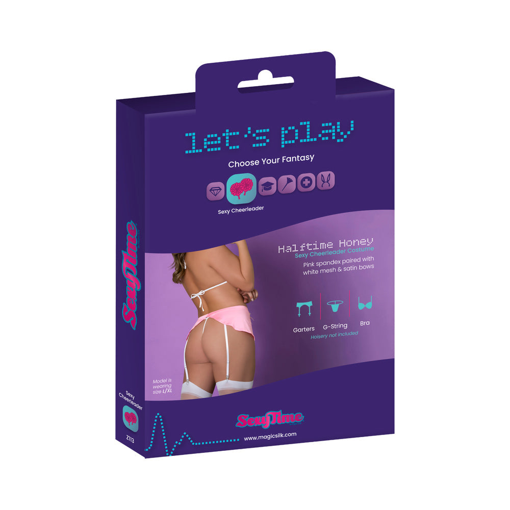 Magic Silk Sexy Time Half Time Honey Pink Queen Size
