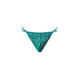 Male Power Ripple Micro V String Teal L/XL