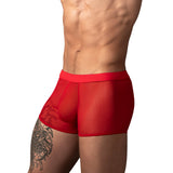 Male Power Mesh 2.0 Mini Short Red M