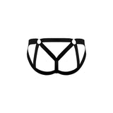 Male Power Mesh 2.0 Strappy Ring Jock Black S/M