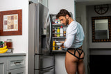 Male Power Mesh 2.0 Strappy Ring Jock Black S/M