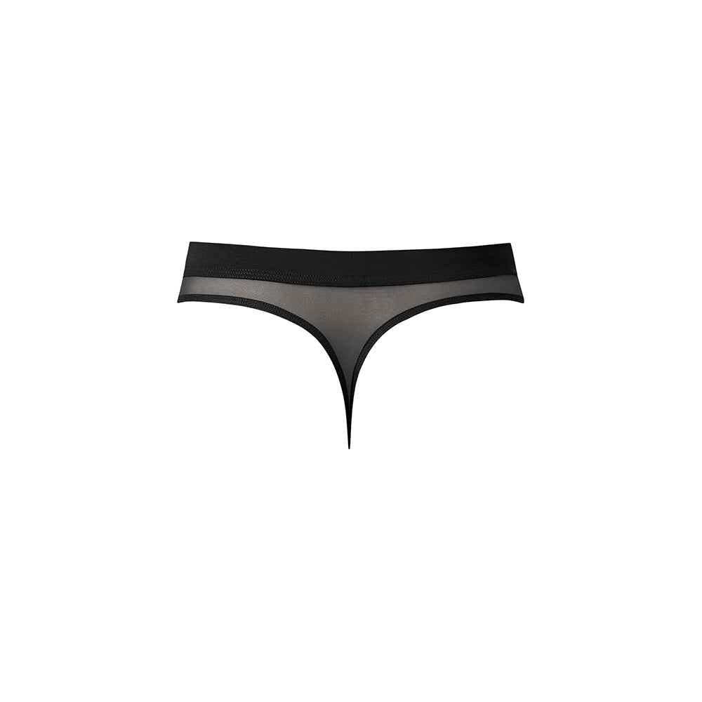 Male Power Mesh 2.0 Bong Thong Black L/XL