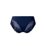 Male Power Sassy Lace Bikini Sold Pouch Navy M